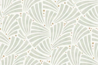 abstract leaf shapes - dusty green bronze tapeta
