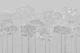 Misty Grey Woodland Silhouettes