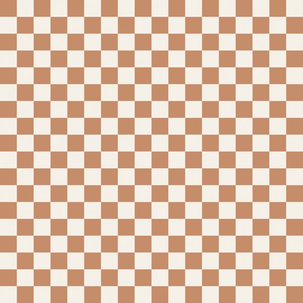 Mid Century Checkered Tiles