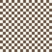 Mocha Cream Checkerboard wallpaper