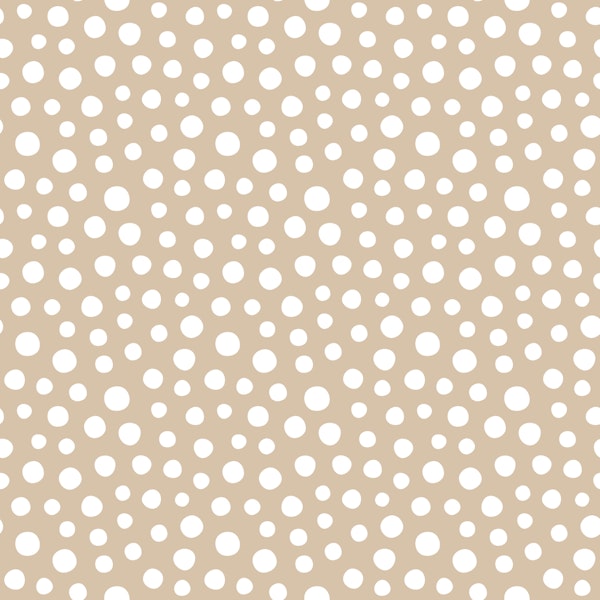 Boho Minimal Dots Beige