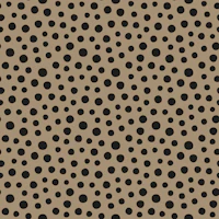 Boho Minimal Dots Brown wallpaper