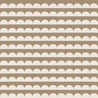 Boho Geometric Arches Brown tapet