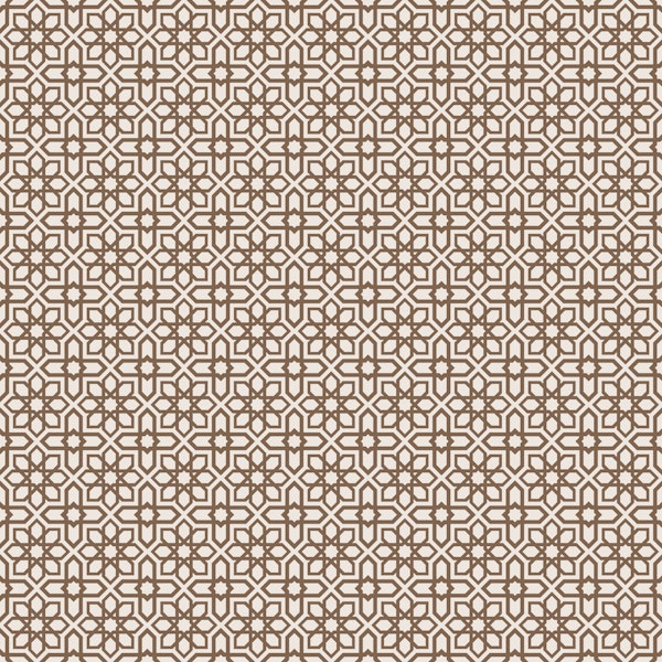 Boho Star Tiles Brown