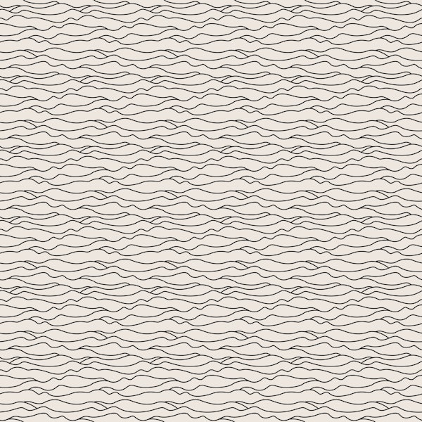 Boho Abstract Ocean Wave Wool