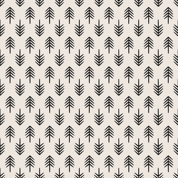 Boho Woodland Arrows Beige