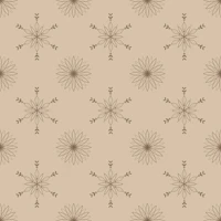 Boho Mandala Flowers Nude wallpaper