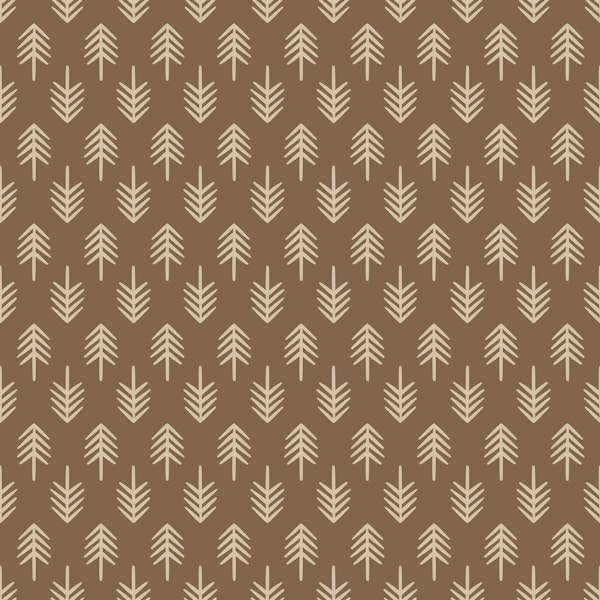 Boho Woodland Arrows Brown