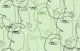 Face Line Art Green