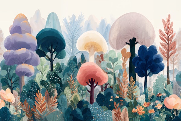 Vibrant Forest Kids Dream