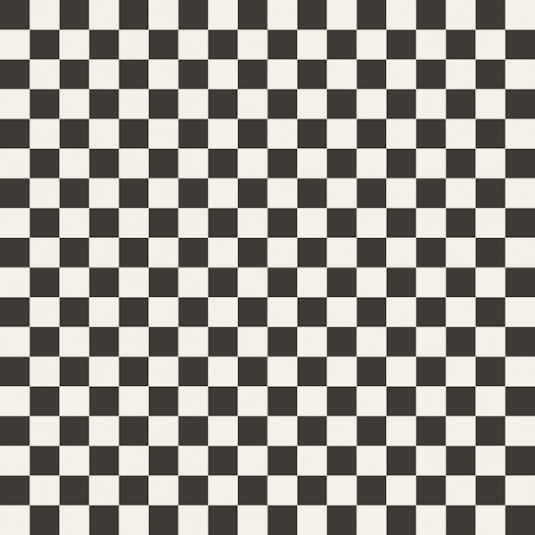 Classic Black White Checkerboard