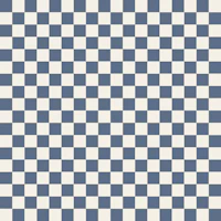 Coastal Blue Checker Squares wallpaper