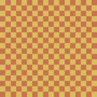 Mustard and Terracotta Checks tapet