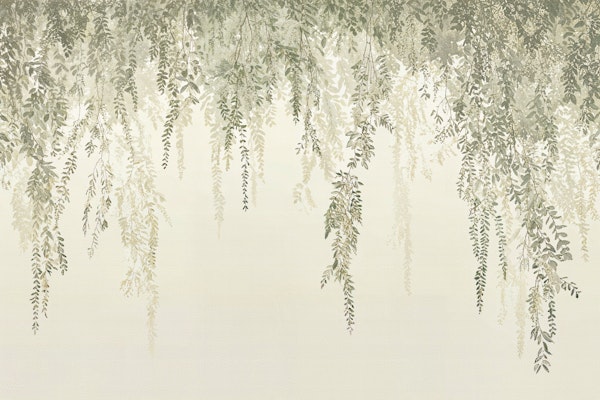 Neutral Sage Leaf Cascade