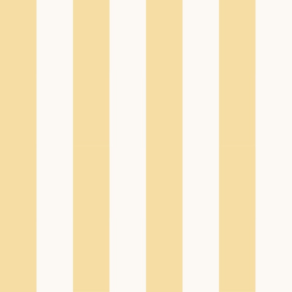 Butter Yellow Stripes - Smaller Scale