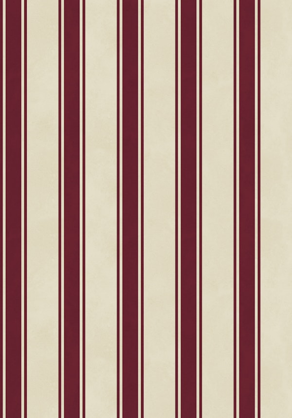 Classic Red Vertical Stripes