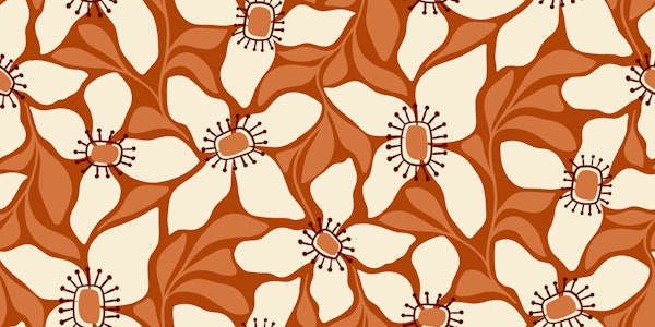 Blossom terracotta red