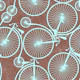 Retro bike - brown blue