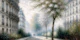 Misty Paris Boulevard