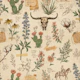 Vintage Western Botanical Sketches