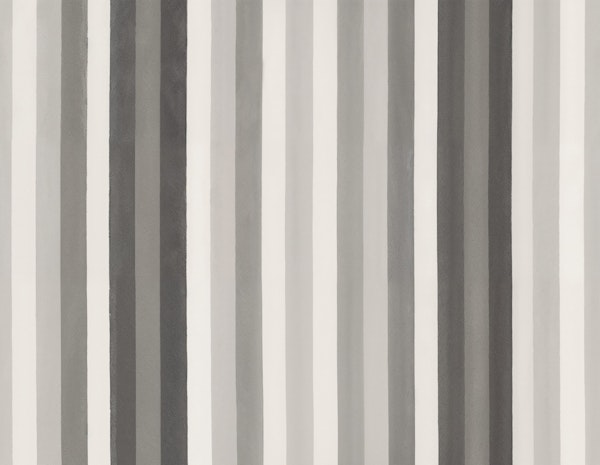 Grey White Stripe Minimal