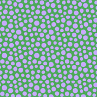 Boho Minimal Dots Green carta da parati