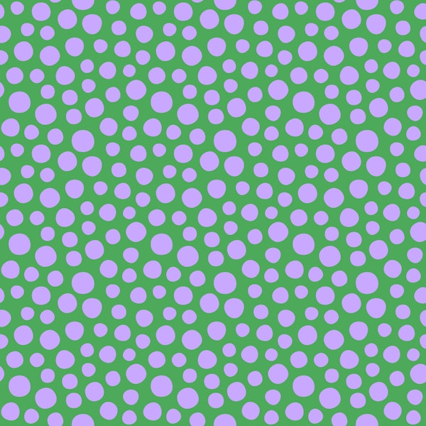 Boho Minimal Dots Green