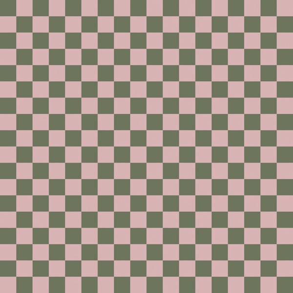 Mid Century Checkerboard Pastels