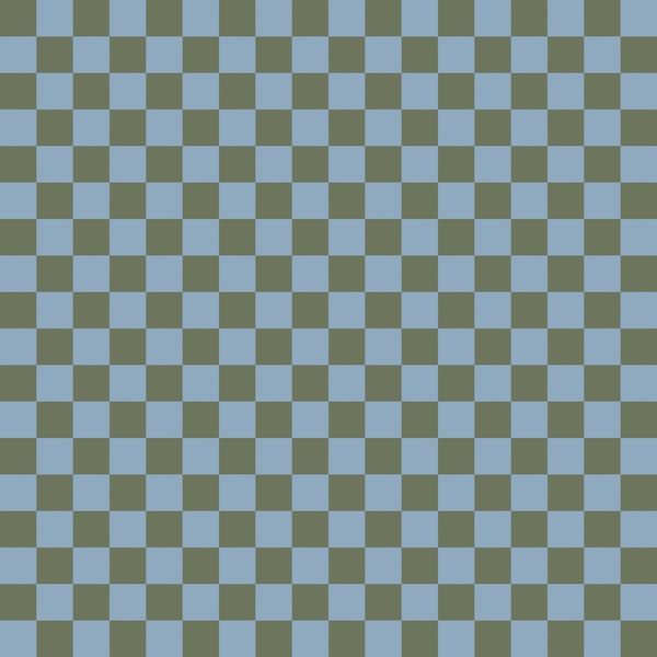 Sage and Sky Blue Checkerboard