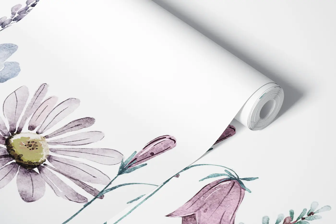 Floral border Delirium b wallpaper roll