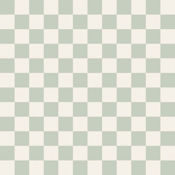 Calm Sage Checked Background