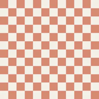 Soft Coral Cream Squares tapeet