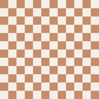 Soft Clay and Ivory Checks tapeet