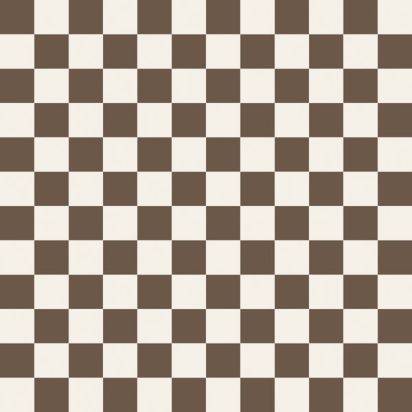Neutral Brown Checker Grid