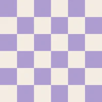 Lavender Cream Checkerboard papiers peint