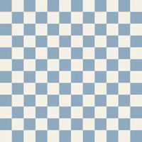 Powder Blue Checkerboard tapeet