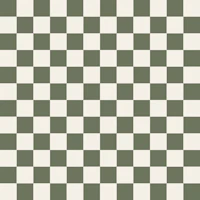 Sage Green Checkered Tiles tapeet