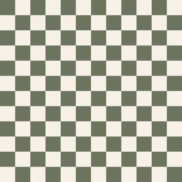 Sage Green Checkered Tiles