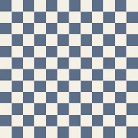 Coastal Blue Checkered Grid tapeet