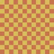 Rust and Mustard Checkerboard