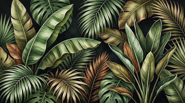Botanical Jungle Greens