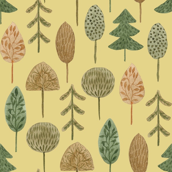 Scandinavian Woodland Trees