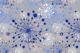 Dandelions grey royal blue