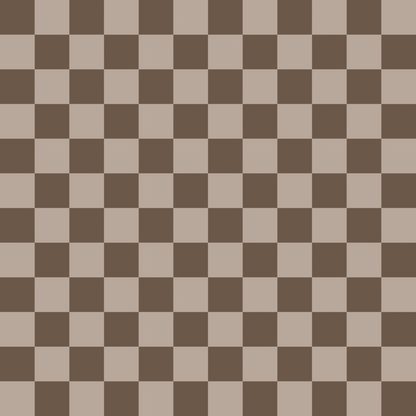 Taupe Brown Chessboard Squares