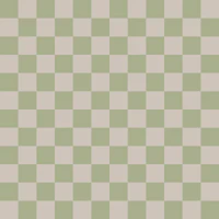 Pastel Green Cream Checker wallpaper