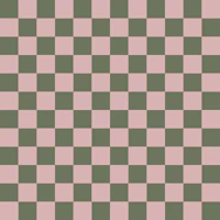 Retro Sage Blush Squares wallpaper