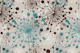 Dandelions grey teal brown