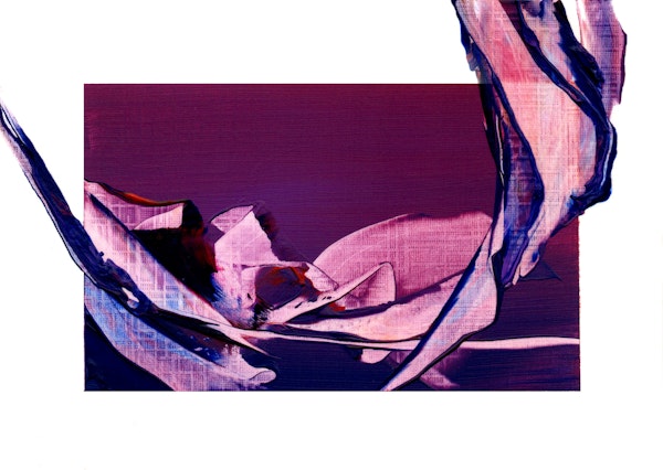 Purple Satin Flow