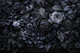 Nocturnal Baroque Flowers Midnight Blue