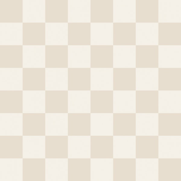 Warm Beige Checkerboard